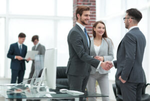 field sales representative at work